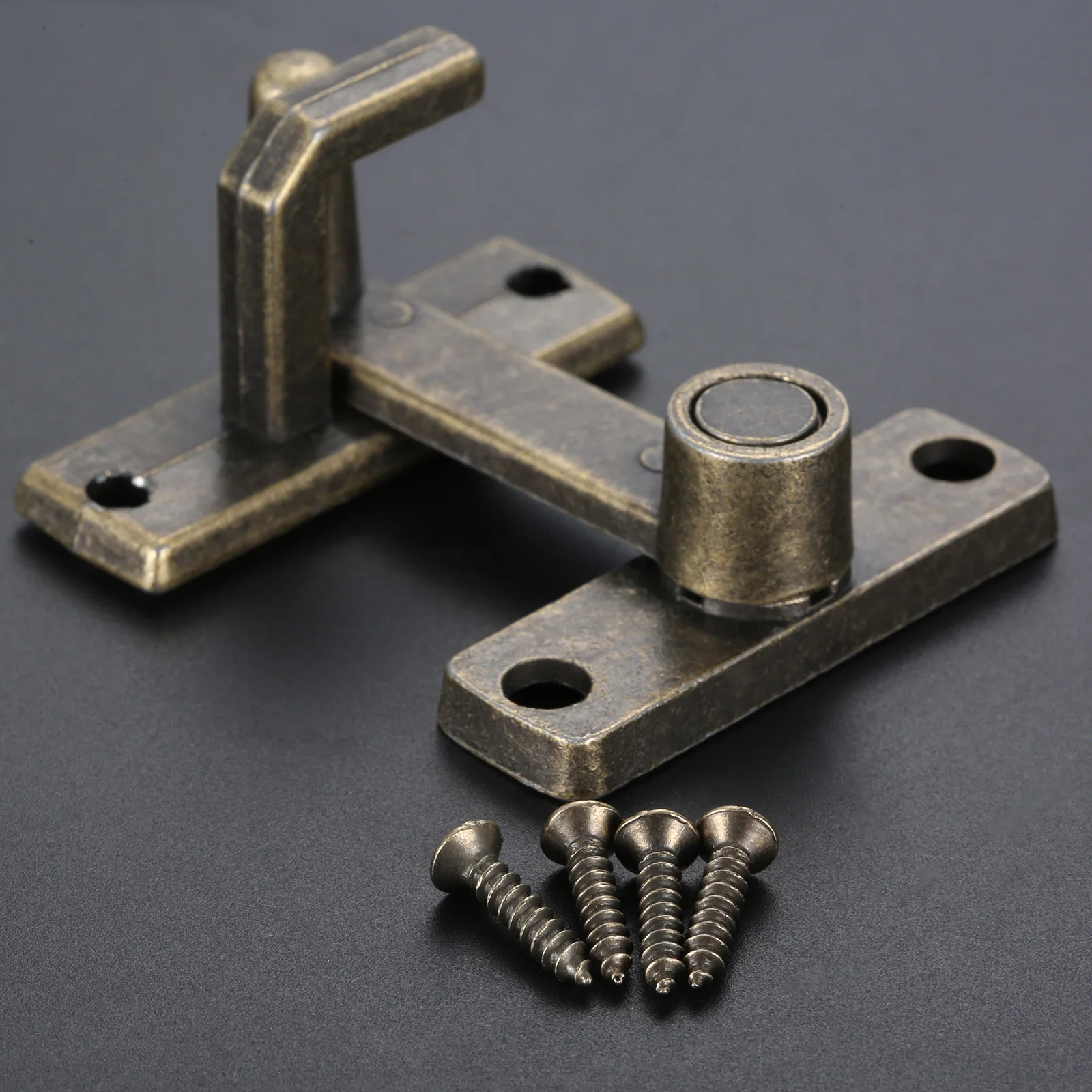 Sliding Window Door Lock Handle Metal Door Latch 1 PC Home Safety Chain Bronze Guard Latch Bolt With Screws Home Hardware door latch