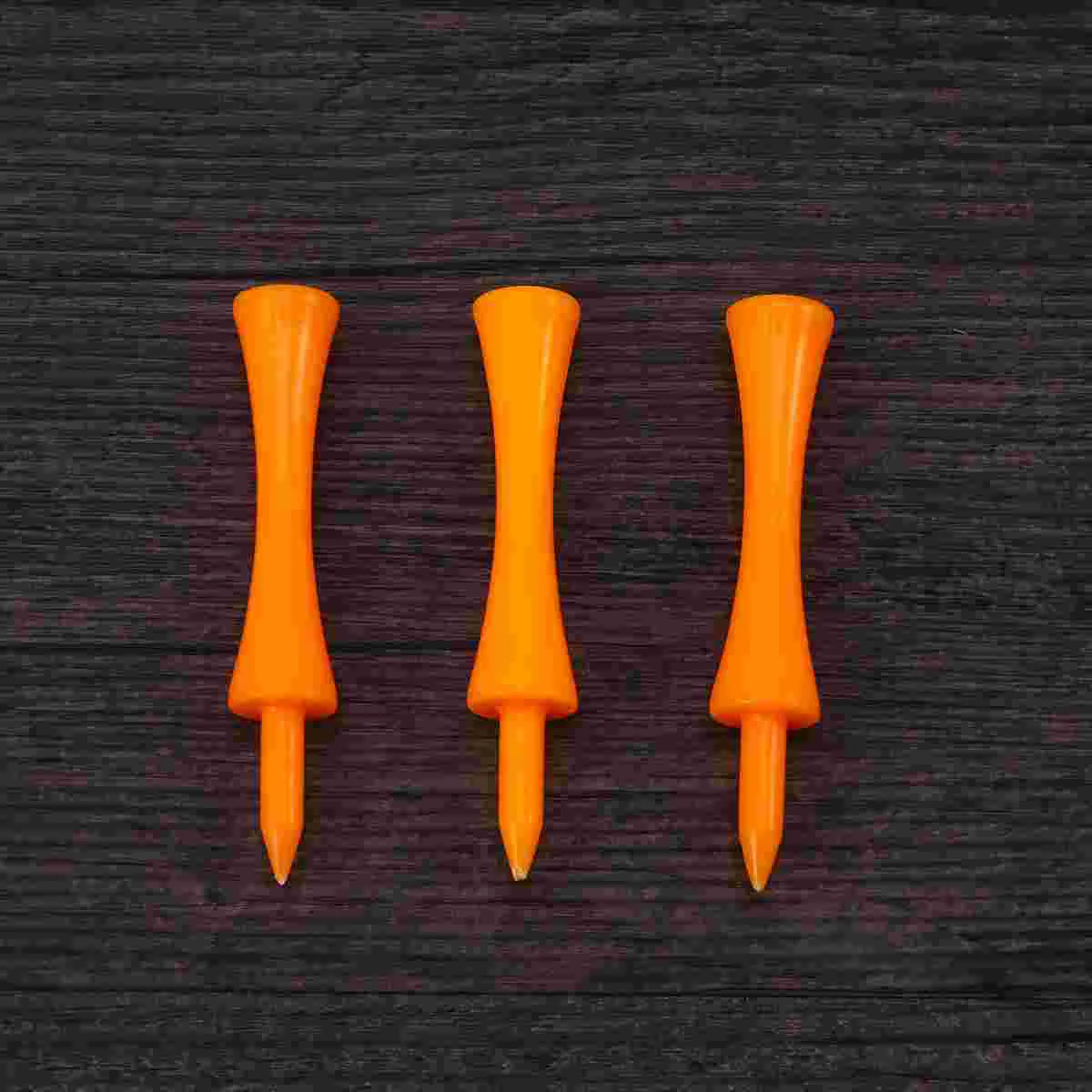 50pcs 70mm Large Castle Tees (Orange) 4