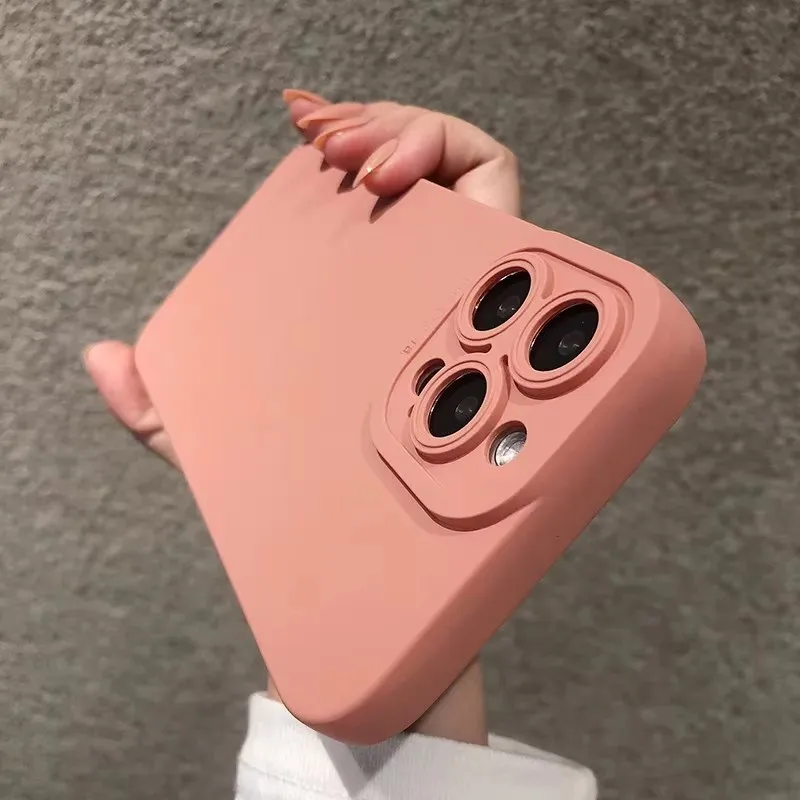 Sleek Soft Silicone Back Cover - Versatile Protective Phone Case