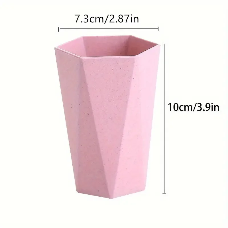 Bicchiere portaspazzolini a diamante accessorio bagno elegante_voghion.com