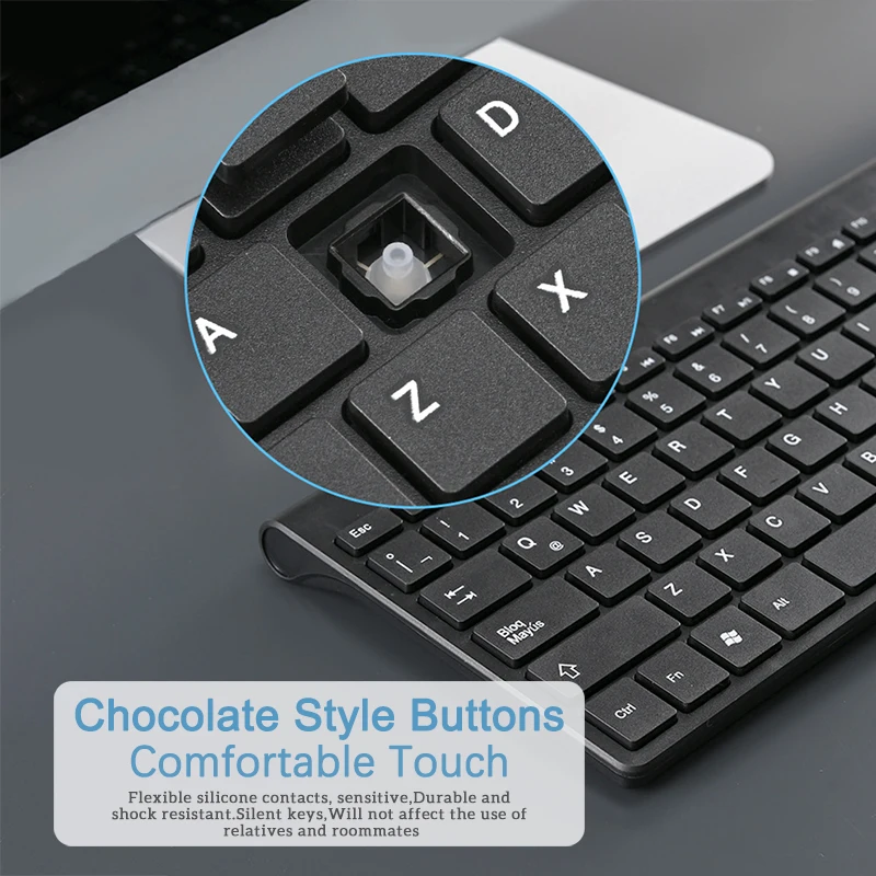 DISOUR Spanish Wireless Keyboard 2.4G Wireless Mouse and Keyboard Set 86 Keys Noise Reduction Silent for Office Working keyboard and mouse set wireless keyboard wireless mouse wireless keyboard and mouse wireless keyboard mouse set