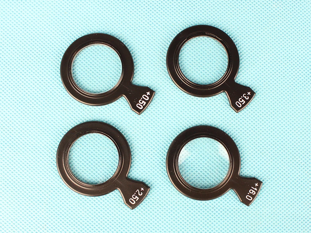 A-Grade 232 Trial lens case Optical trial lens set Plastic rim Leather case High quality