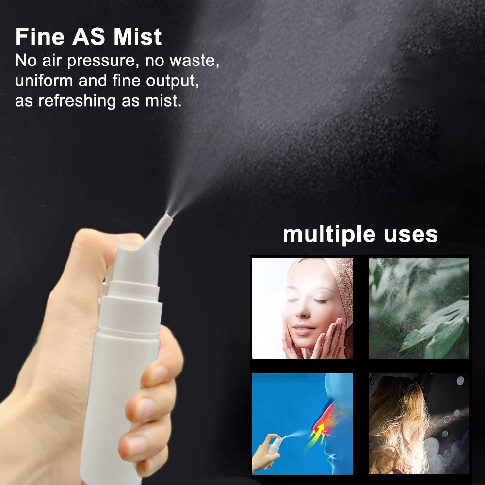 

70ml Spray bottle nasal cleaner for treatment of rhinitis Use as a nasal irrigator spray empty bottle portable packaging tool