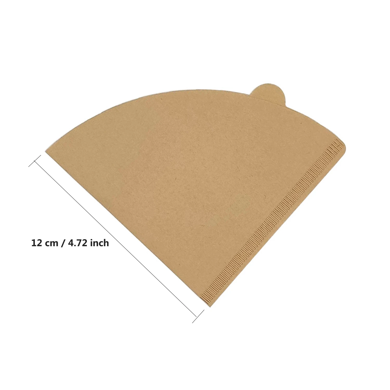 Coffee Filter Cone Coffee Filters 100 Count 1-4 Cups Unbleached Natural