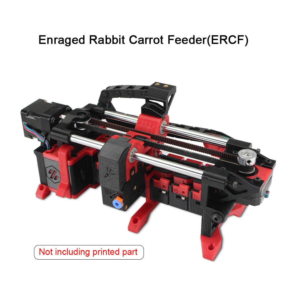 3D Printer ERCF Enrager Rabbit Carrot Feeder Kit Enraged Rabbit MMU Kit Multi Material ERB Board For Voron 2.4 Switchwire Triden fysetc ir sensor rev0 5 pcb probe for ercf binky voron 2 4 r2 trident ercf enrager rabbit carrot feeder 3d printer accessories