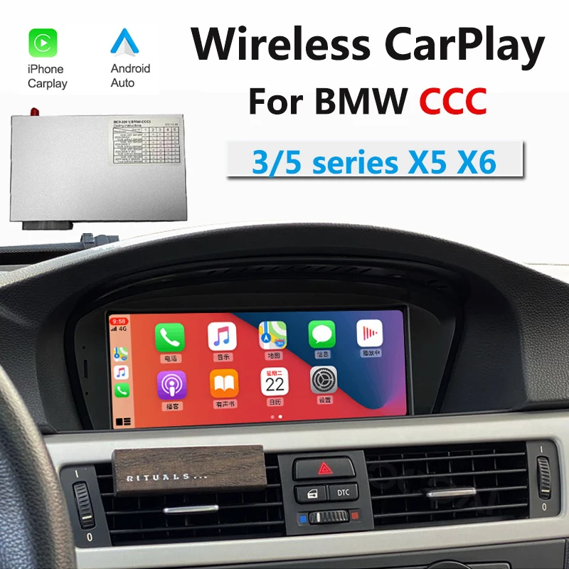 For Bmw Ccc System Carplay Wireless Multimedia Module Idrive Activation