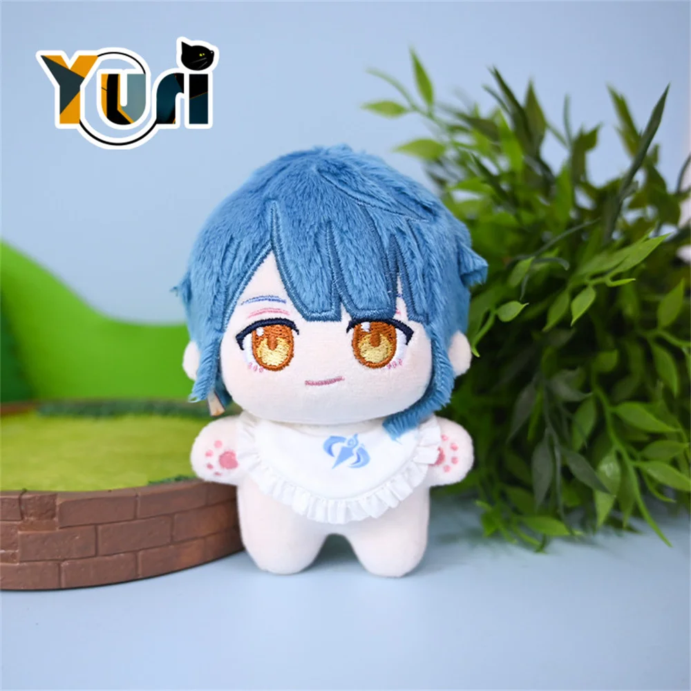 

New Game Genshin Impact Xingqiu 10cm Plush Doll Body Mini Toy Anime Cute Cosplay C MT