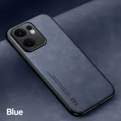 Magnetic Shockproof Protective Phone Case for OPPO Reno 12 FS 4G (Blue)