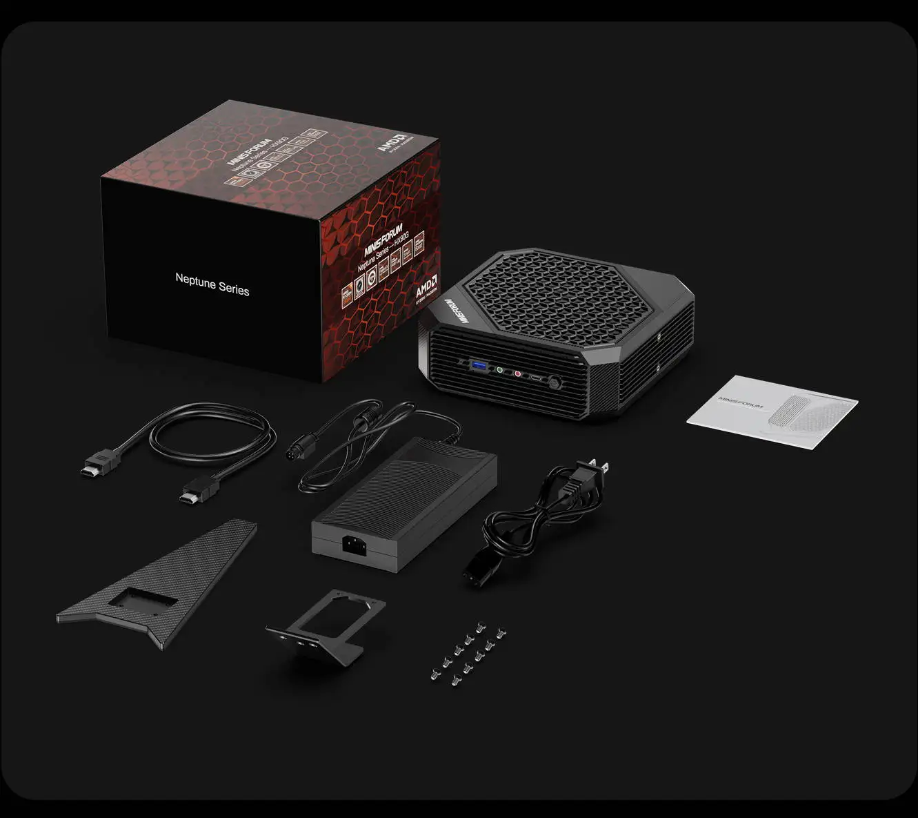 Minis Forum Mini Pc Hx90g Amd Ryzen 9 5900hx Radeon Adm Rx 6600m