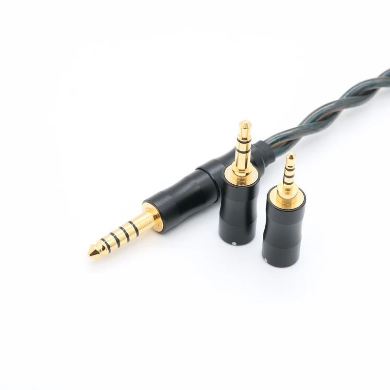 電磁油浸グラフェンパラジウムメッキ 7n occ ヘッドホン用 リケーブル Trusted-52 グラフェン Pd-メッキ + 7N OCC HiFi イヤホン