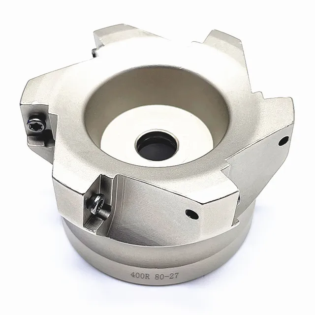 Fresa A 5 Flauti BAP 400R-50-22-5F Per Inserti APKT 1604 - Diametro 50mm, Alesaggio 22mm - Foto 3