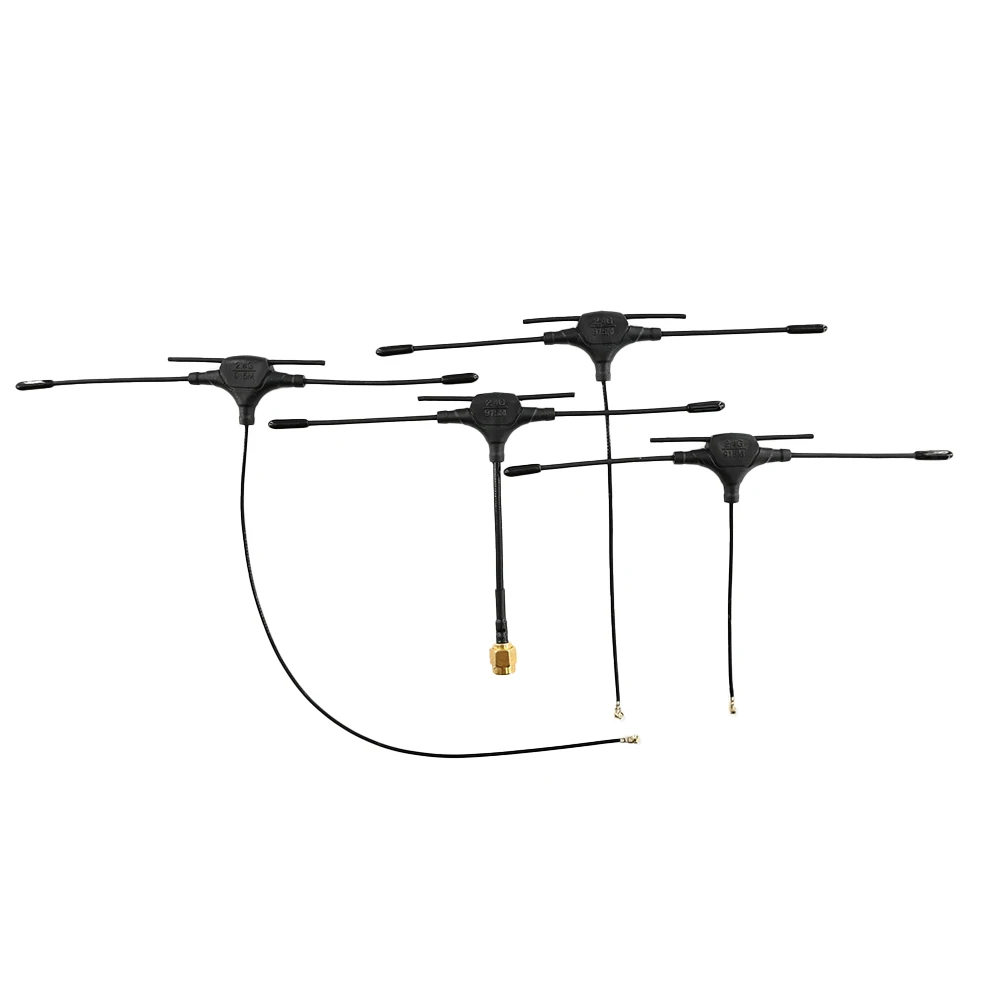 Antenne T double bande 915M+2.4G IPEX1/SMA pour drone FPV ELRS