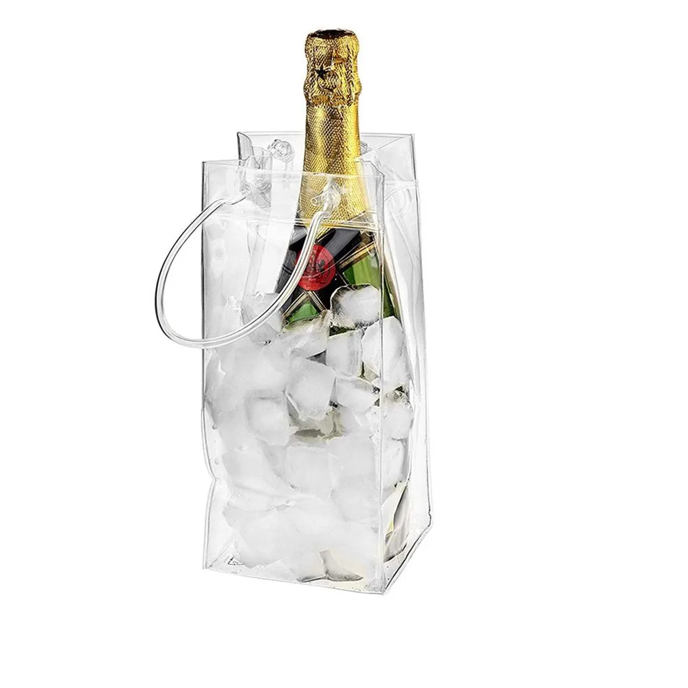 Cooler Bag Ice Wine Anti-leakage Transparent Refrigerated Champagne Red Wine Bottle Whisky