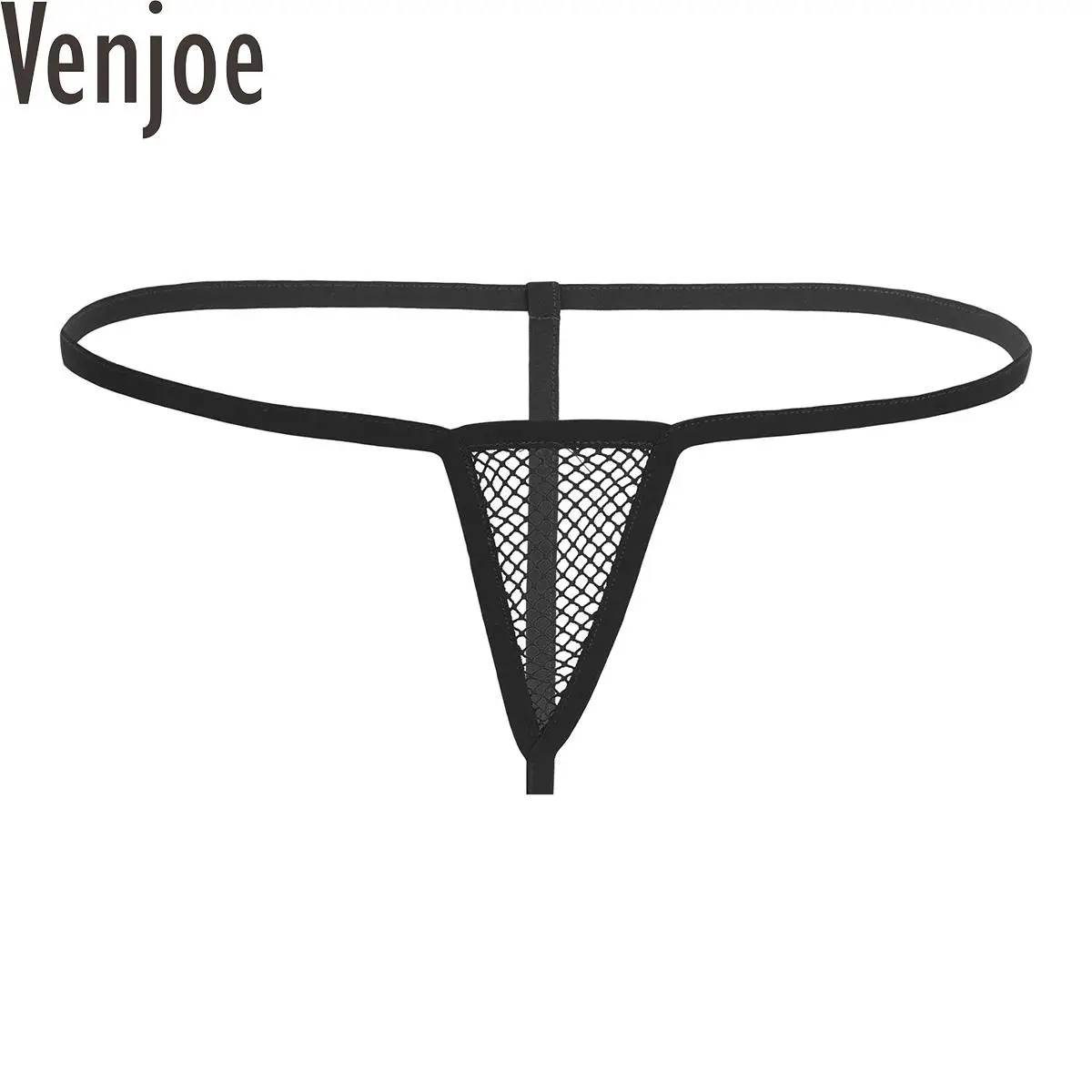 

Women Lingerie Stretchy See Through Fishnet Briefs Sexy Open Butt G-string Thong Underpants Bikini Underwear Lingerie Nightwear