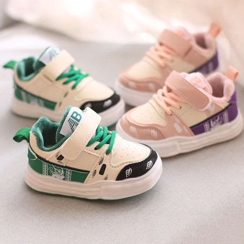 

Baby Girls Boys Sports Shoes Children Breathable Leather Sneakers Kids Fashion Casual Infant Toddler Soft Anti-Slippery Shoes