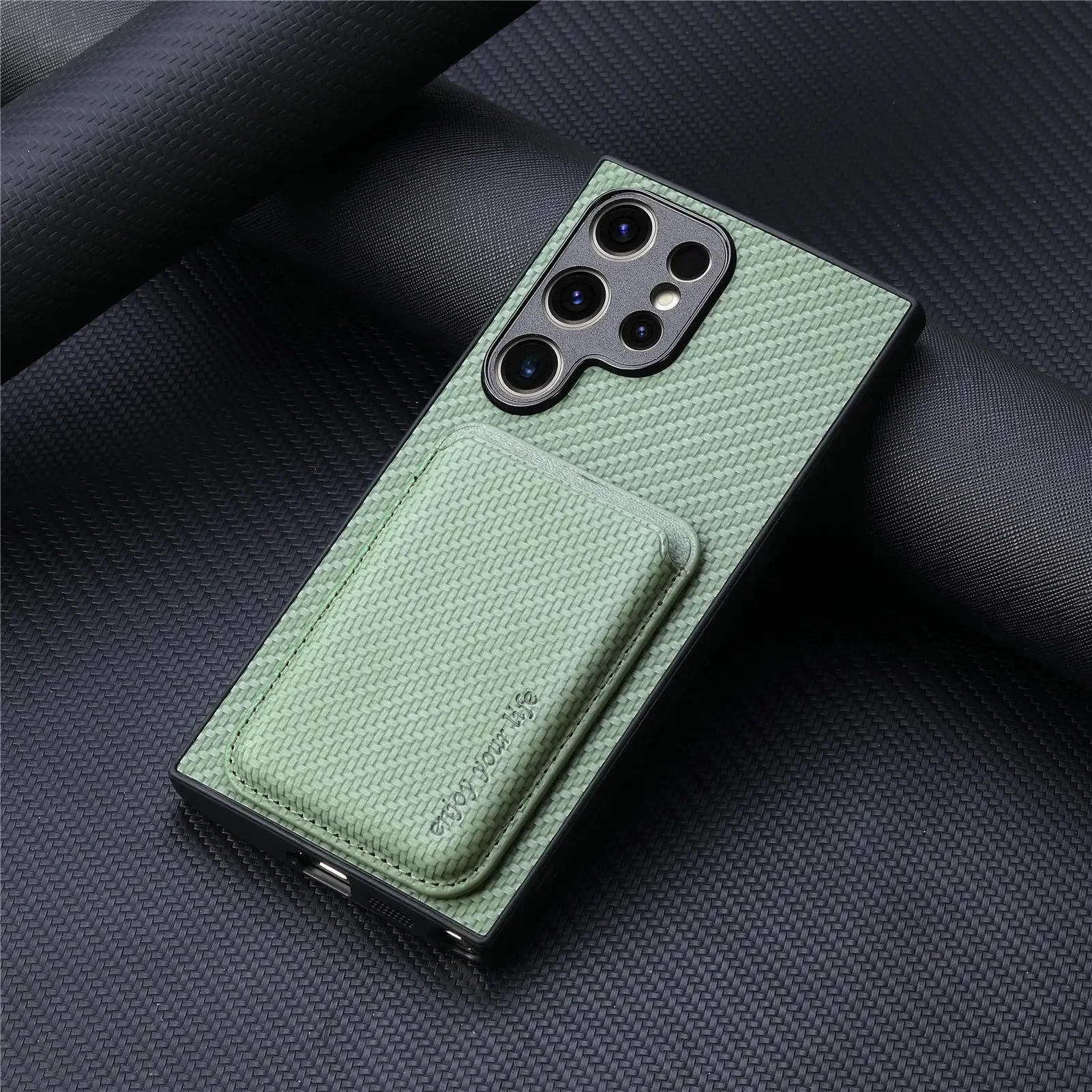 Magnetic Wallet Phone Case with Card Holder - Premium Protection & Convenience