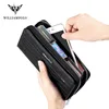 WilliamPOLO Wallet Men's Long Leather Anti-theft Swipe Bag Large Capacity Multifunctional Card Holder Wallet Simple Hand Bag 5