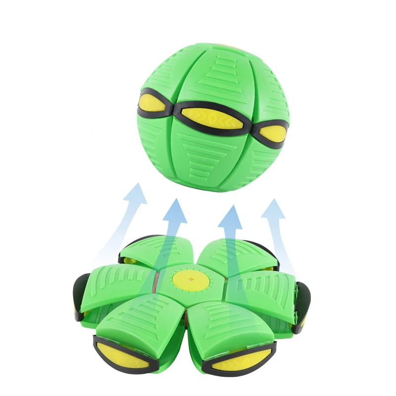 Nouveauté Volant OVNI Jouet De Balle De Disque À Lancer Plat, Balle D'OVNI  Magique Soucoupe Volante Balle De Balle Volante Disque Jouets Deformation  Boule De Ventilation Interactive Chien Jouets Jouet : 