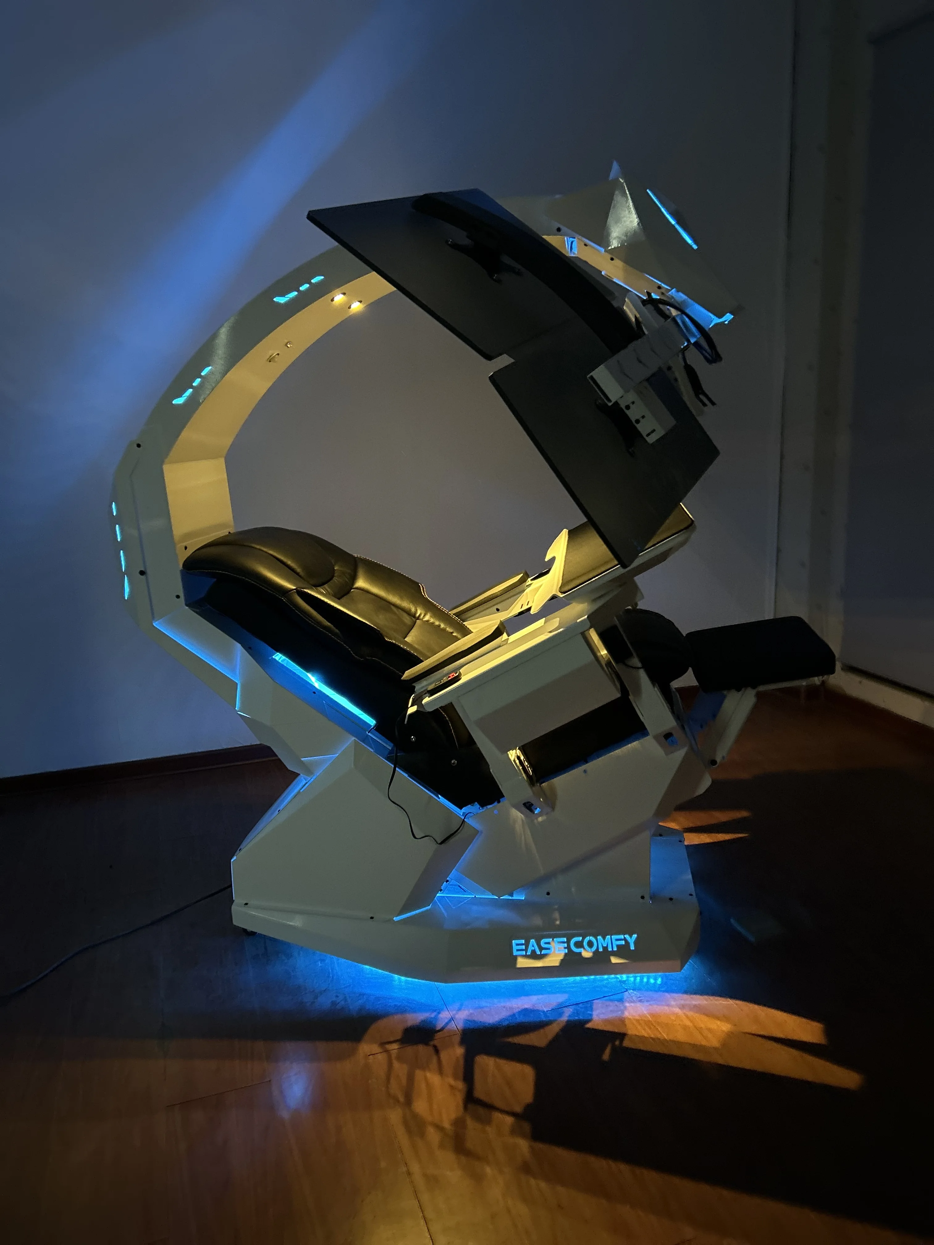 Unbox Therapy Full Gaming Chair Setup T2 THRONE Zero Gravity