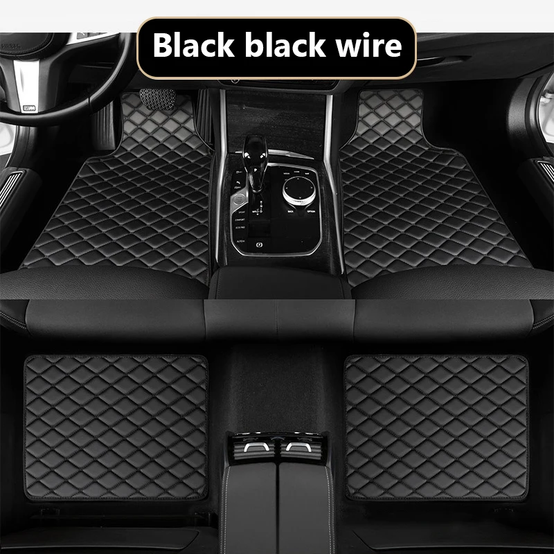 4pcs black line