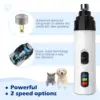 2024 New Silent Grind Pro for Dogs Silent Grind Pro Dog Nail Trimmer Electric Dog Nail Clippers Pet Paws Grooming Smoothing Tool 4