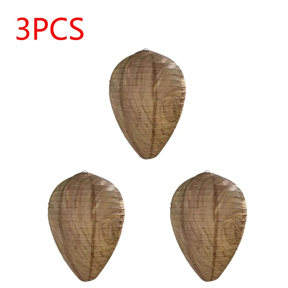 Eco-Friendly Hanging Wasp and Hornet Deterrent Nest Decoy, 11x8.7 Inches