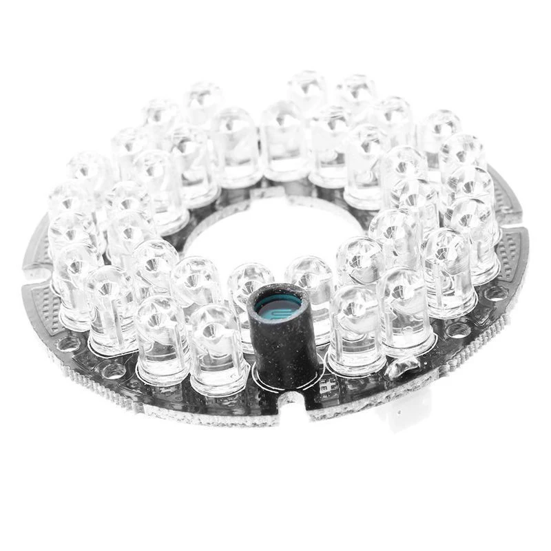 CCTV Infrared Light Board 36 Grain 850nm IR LED For Surveillance Cameras Night Vision Diameter 53mm
