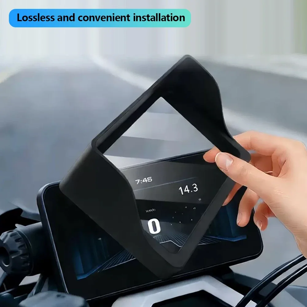 Motorcycle Dashboard Sunshade & UV Protection Screen Shield