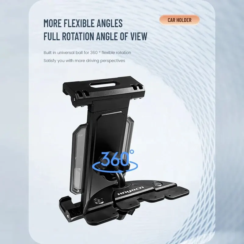 Universal 4-13 Inch Tablet Stand Holder Car CD Slot Bracket Mobile Phone Mount for iPad Pro Air Mini iPhone Xiaomi Huawei Tab Pc tablet stand