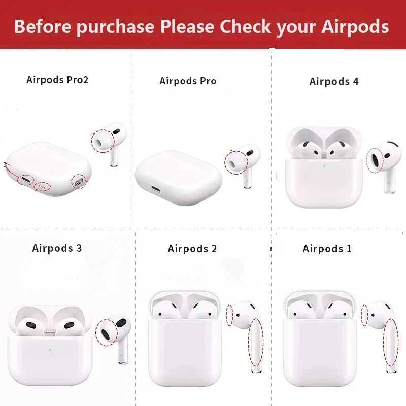 Shockproof Wireless Earphones Protection Case with Safety Lock Buckle