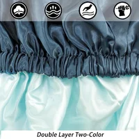 Bonnet en Satin Bonnet en soie Bonnet de cheveux Bonnet de couchage ample Bonnet de sommeil en Satin Bonnet de nuit Bonnets pour cheveux bouclés naturels pour femmes 6