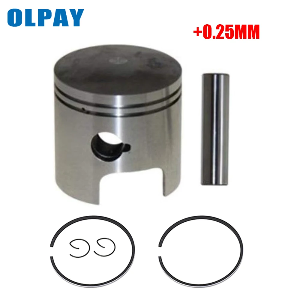 

Комплект поршней 12100-96353-025 (+ 0,25) для двигателя Suzuki outborad 20HP 25HP 30HP DT20 DT25 DT30 12100-96353 71,25 мм 12140-96351-025