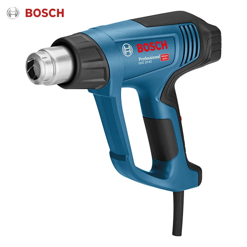 

Bosch GHG 20-63 Heat Gun Hair Dryer Car Industrial Dual Temperature-controlled Building Hot Air Blower Welding Baking Power Tool