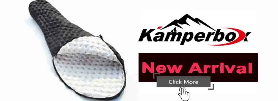 Kamperbox Cotton Sleeping Bag Camping Equipments Cotton Sleeping Bag Outdoor 3 Season Synthetic Sleeping Bag Ultralight Camping