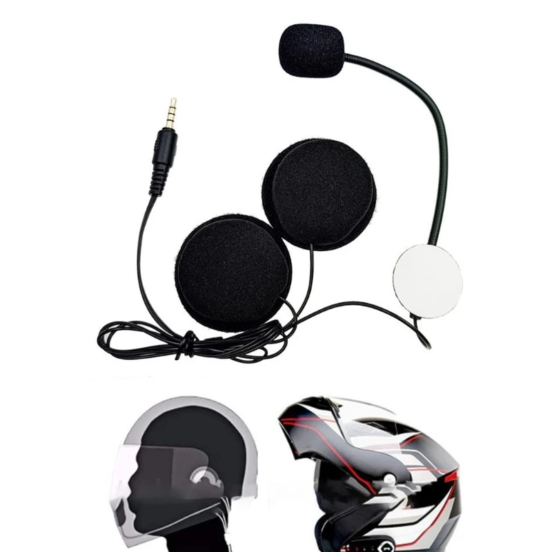 Half Helmet Headphone Microphone 7