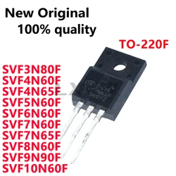 High - Performance Transistor Set, Pack of 10, TO - 220F Configuration, Ready for Immediate Shipment (SVF3N80F)