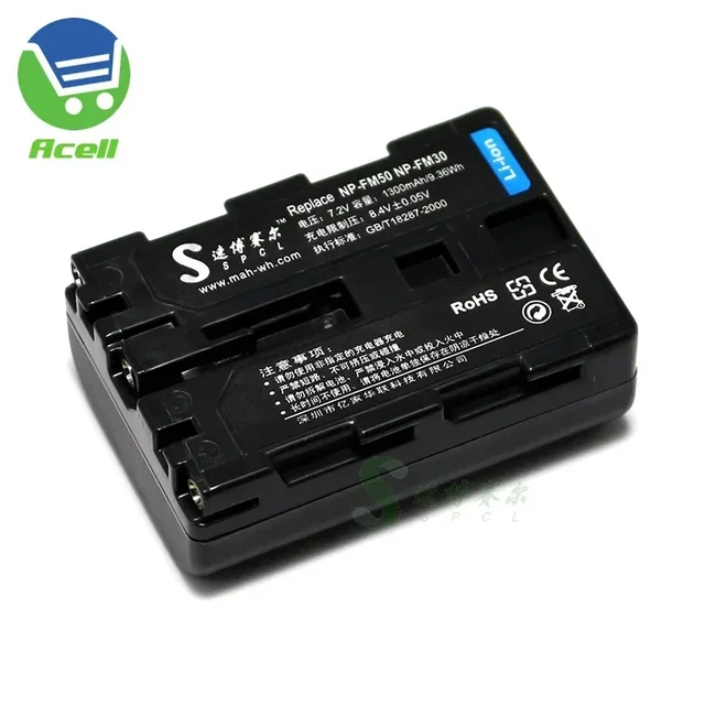Batterie pour Sony DCR-PC120E DCR-PC115 DCR-PC120BT DCR-PC110 4800mAh 7,2V