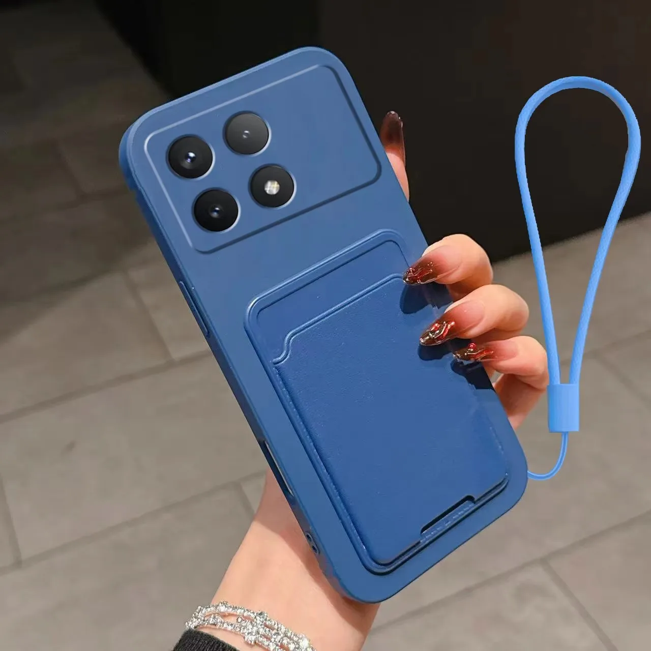 Luxury Liquid Silicone Phone Case - Elegant Back Cover Phone Accessory