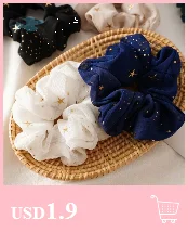 100 Pcs Candy Color Hair Bands for Girls