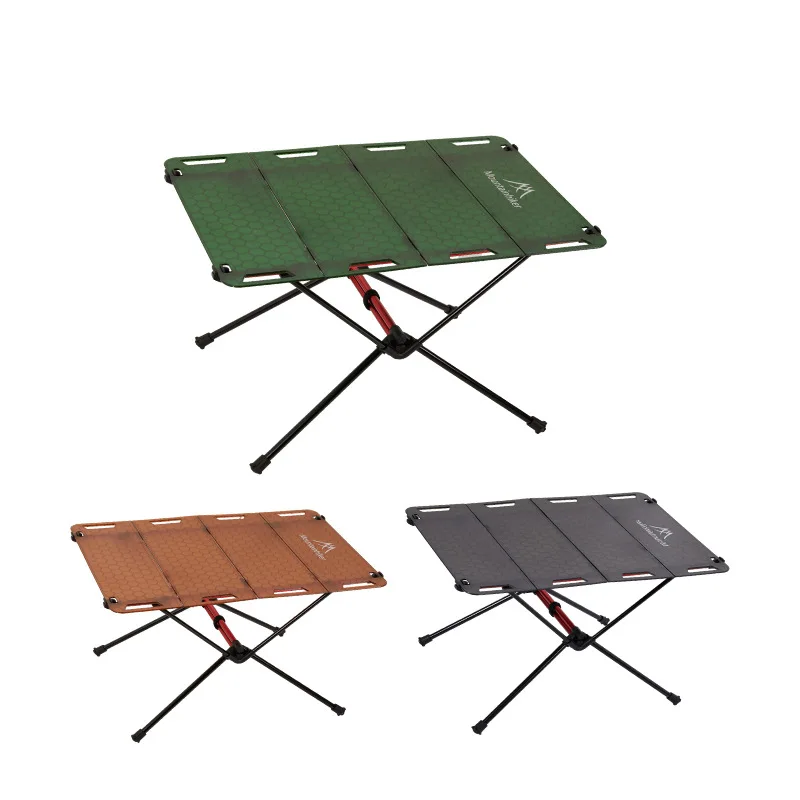 Foldable table Portable Folding Table Multi-functional Easy Carrying BBQ Camping 60x40x40cm