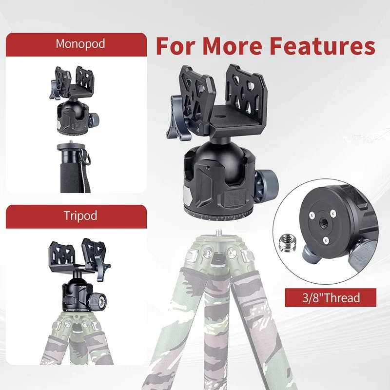 Gun Clamp Accessory Gun Clamp and Tripod Accessories for Outdoor Activities Securely Holds Heavy Firearms for Precision Shooting