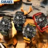 SMAEL Multi functional Waterproof Night Light Outdoor Student Electronic Watch 8055 Watch Men's Tactical Digital Watch 3