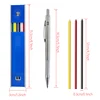 3.0mm Pencil Set Metal Mechanical Pencil Colored Erasable Pencils Writing Drawing Tools Carpentry Marker Pencil 3