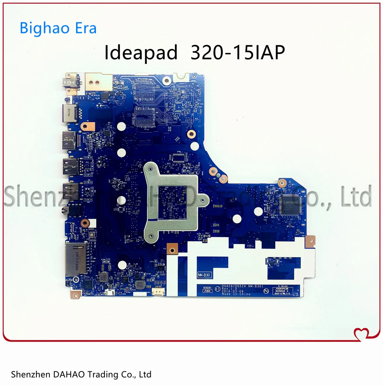 para Lenovo Ideapad 32015iap Computador Portátil Placa-mãe Dg424 Dg524 Nm-b301 Mainboard com Cpu N3350 5b20p20644 100% Totalmente Testado Novo - Imagem 2