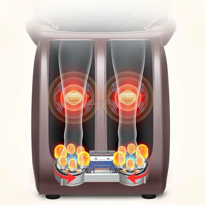 Electric Full Body Massage Chair Neck Back Waist Massage Cushion Heating Vibrate Massaging Pad Seat Sofa Relaxation For 110/220V