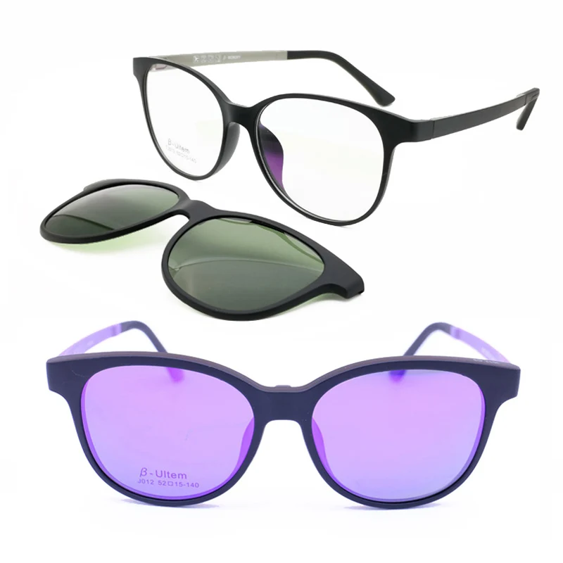 Gafas de polarizadas graduadas para mujer, montura con Clip magnético, con forma de ULTEM Walkers, 012 - AliExpress