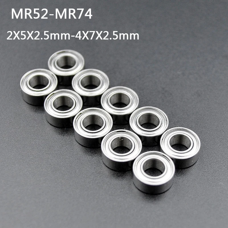 MR74ZZS Miniature Shielded Bearing 4mmx7mmx2.5mm
