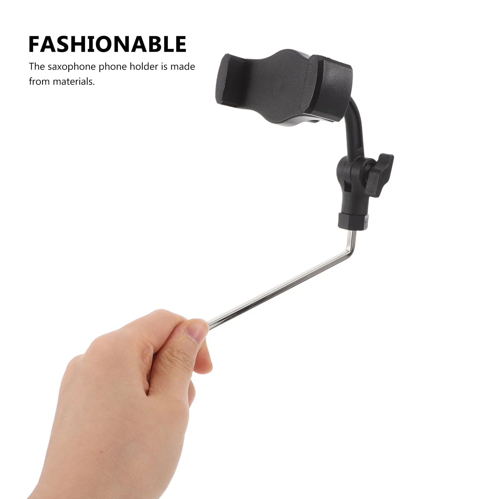 Adjustable Angle Saxophone Phone Holder Durable Alto Sax Stand Music Lyre Clip Portable Clarinet Clamp Guitar Parts Accessories