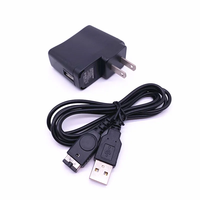 Eu Au Stati Uniti Regno Unito Spina Usb Cavo Di Ricarica Per Nintendo Ds Nds Gba Game Boy Advance Sp 1.2M 4Ft -Nero