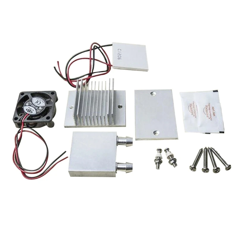 

TEC1-12706 Thermoelectric Cooler Peltier 12V Semiconductor Refrigeration Module Dropship